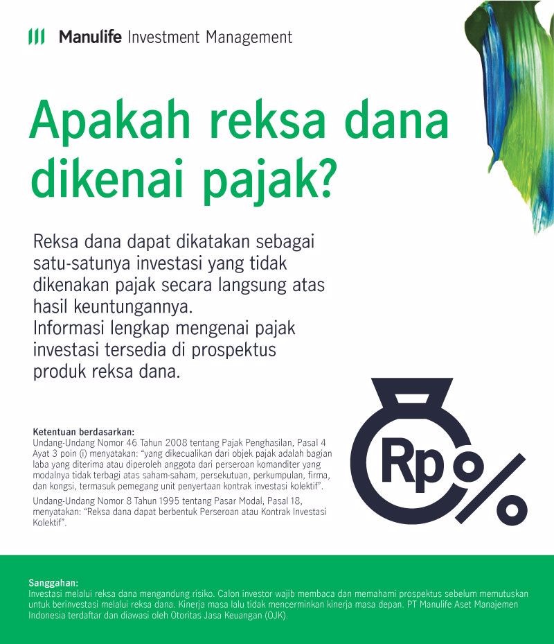 Esof Reksa Infografik: Apakah reksa Dana Dikenai Pajak
